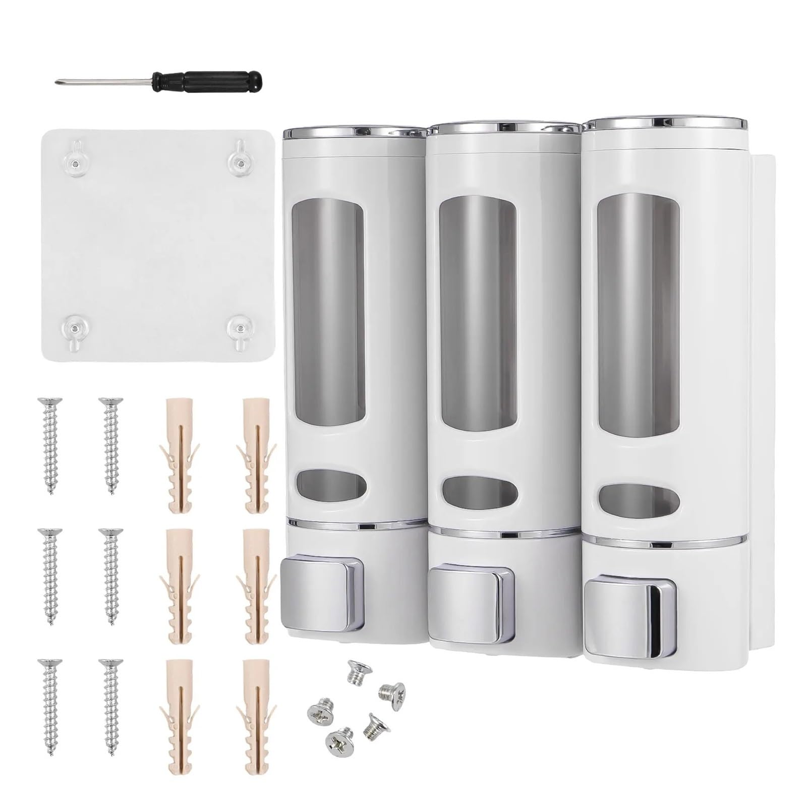 Dispenser Doccia Muro Dispenser di sapone for doccia 2 pezzi/3 pezzi da 400 ml