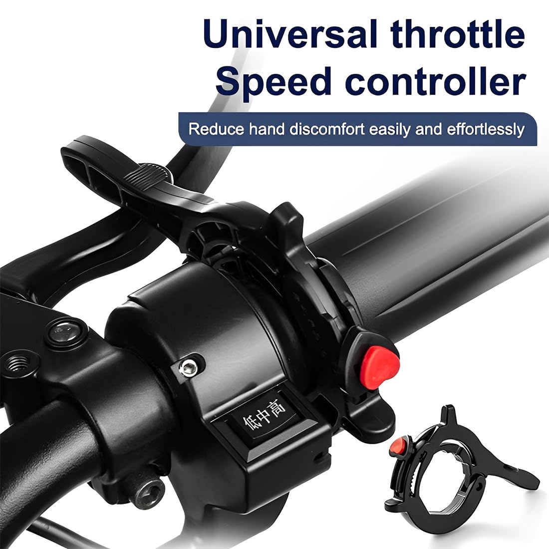 Cruise Control Motorcycle Wrist Grip Throttle Assist 2 Pezzi