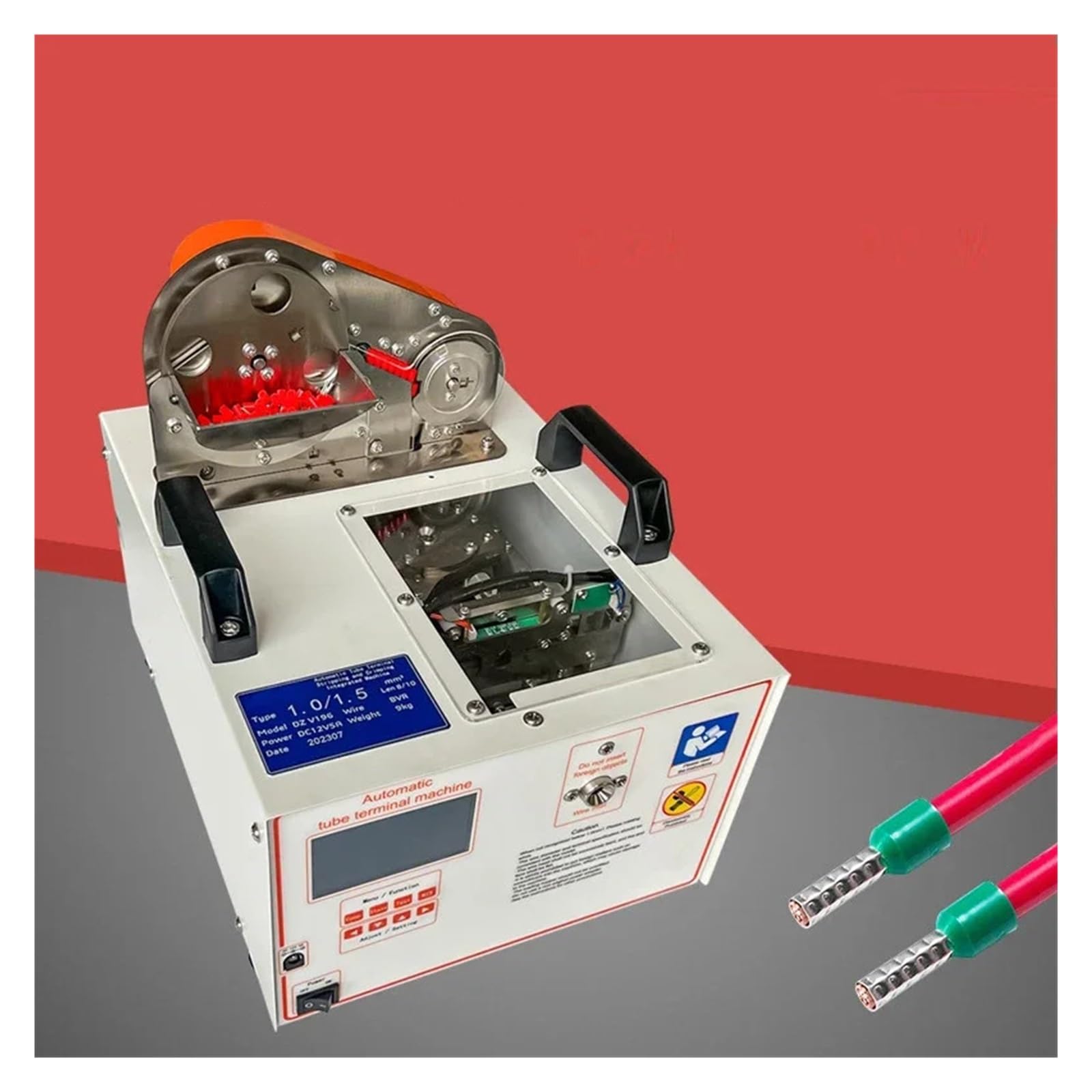 Macchina For Terminali Spelafili 0.5/0.75/1.0/1.5/2.5 Pin Tipo Di Tubo Spellatura For Aggraffatura Veloce E Preciso(BVR 0.5 0.75)