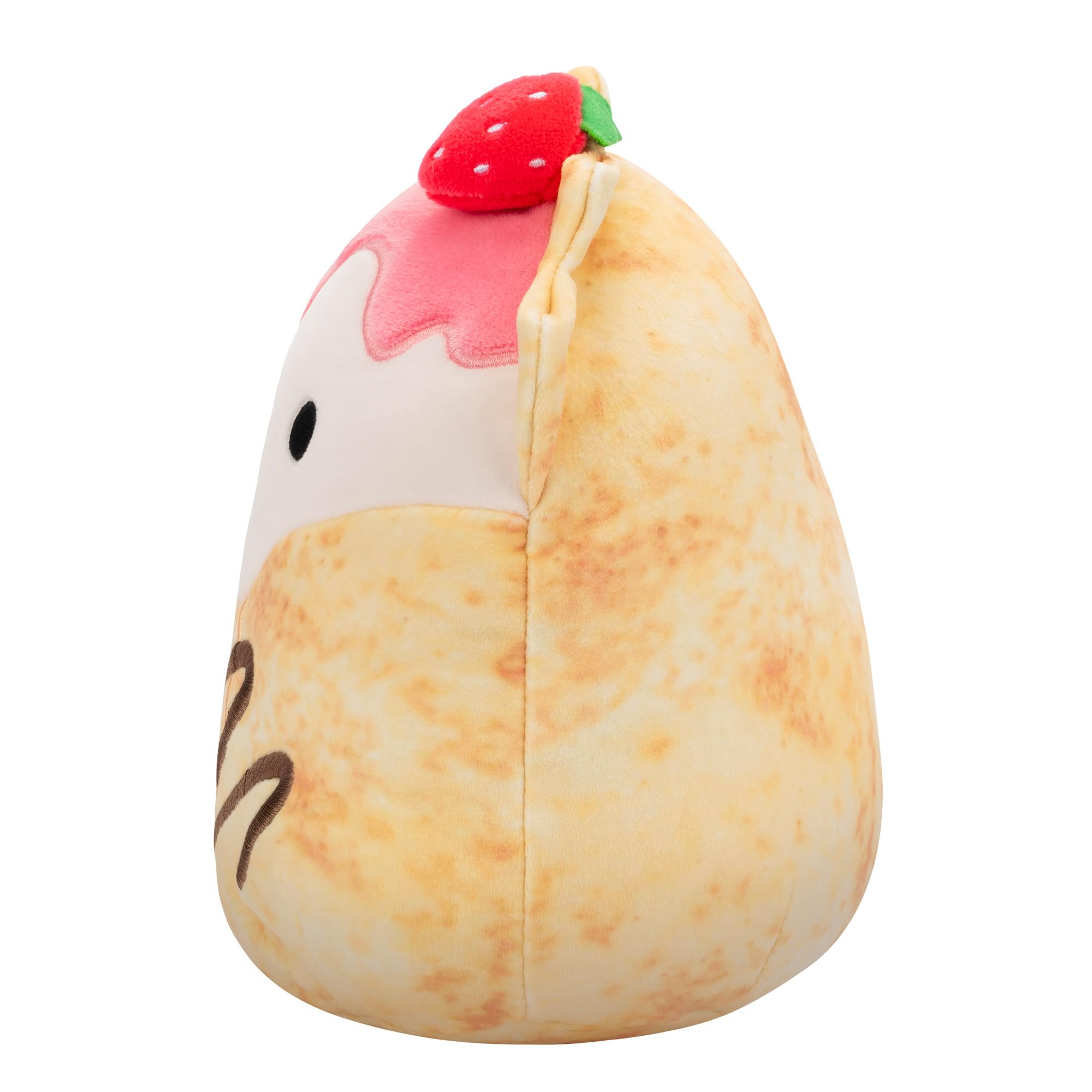 Squishmallows Original 7.5 Inch - Gasten the Strawberry Crepe, Multicolor, 7.5 inches - Image 4