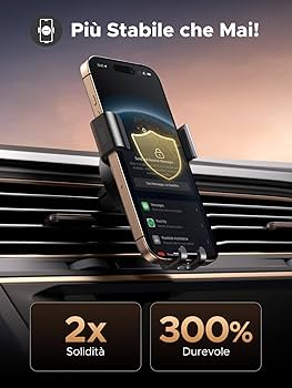 UGREEN Supporto Cellulare Tavolo Regolabile in Alluminio, Supporto