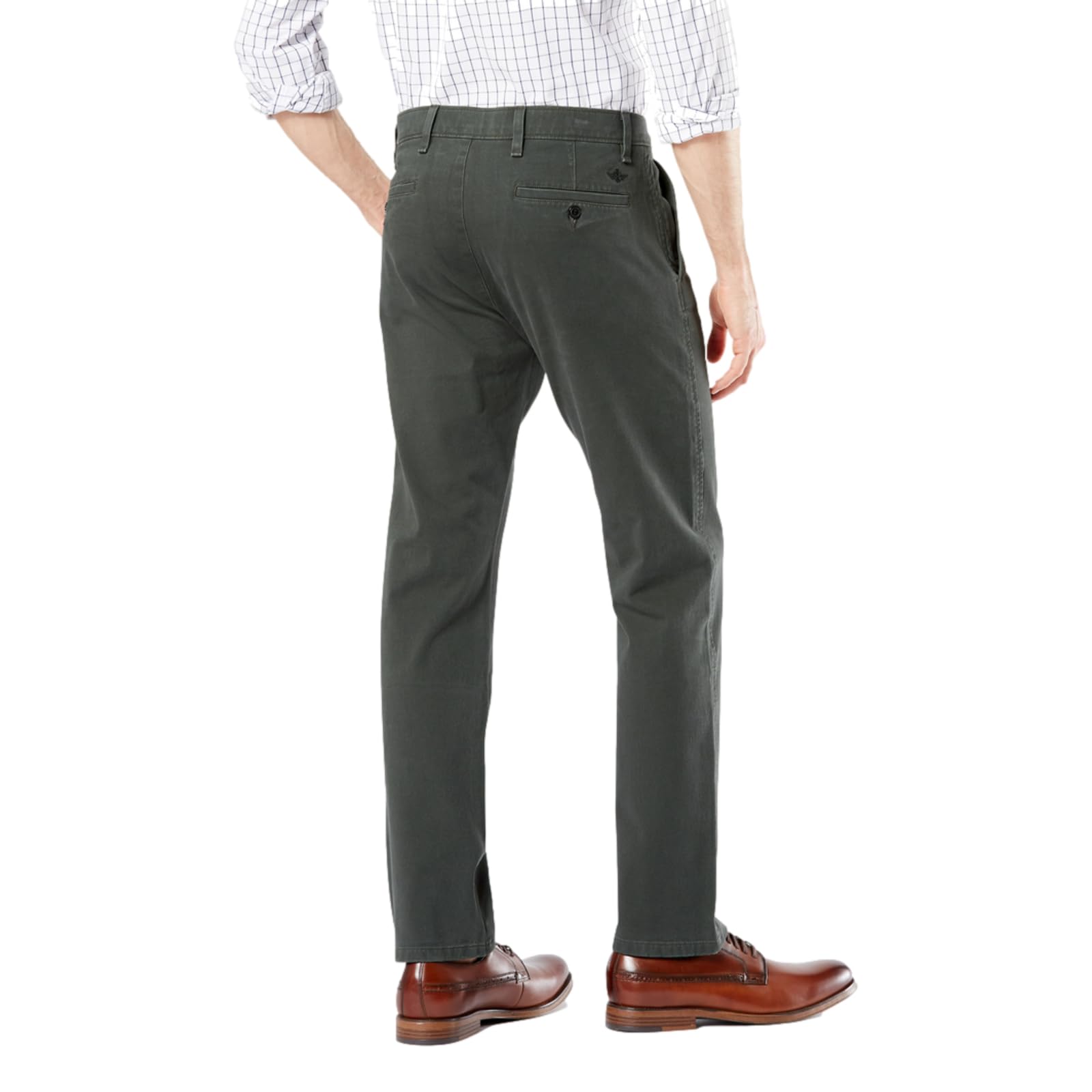 Dockers Signature Khaki Straight Fit Pants Uomo