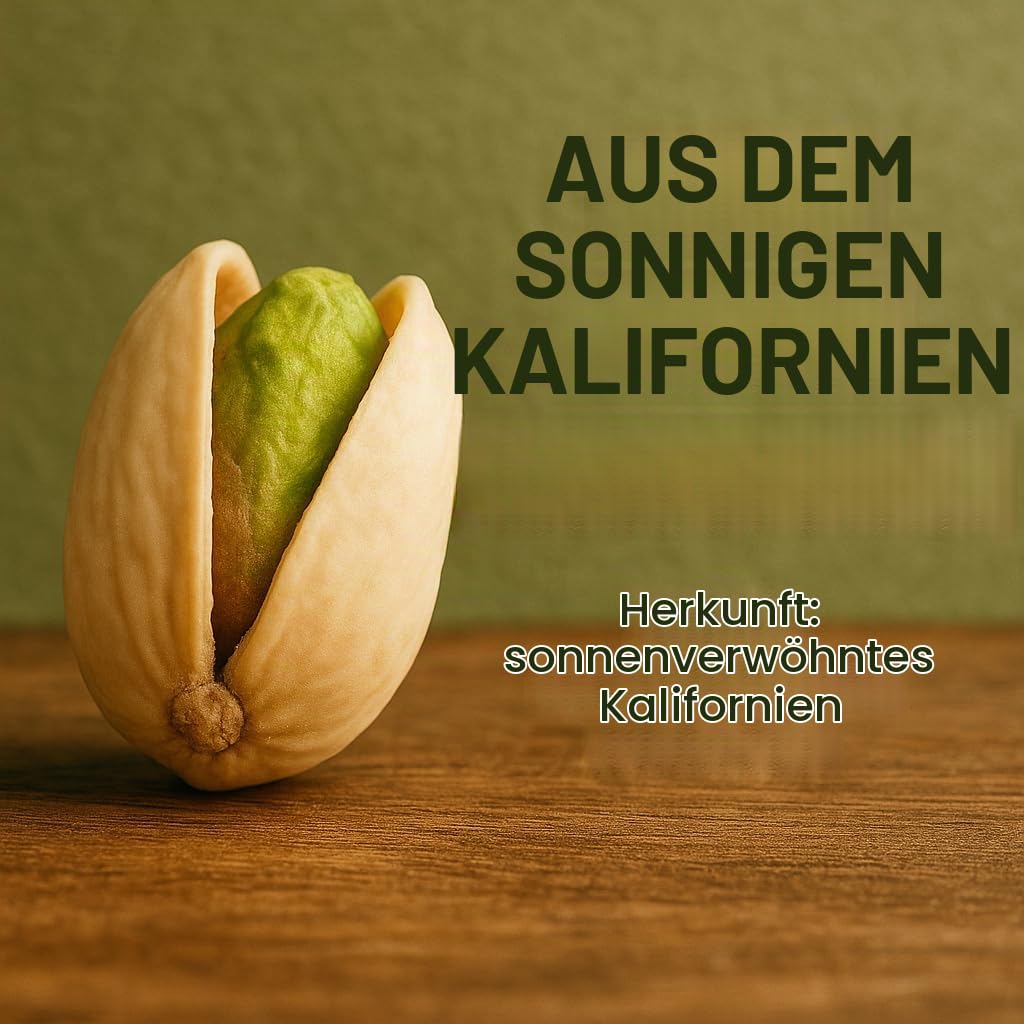GiDeli Pistazien 10 kg im Eimer - Geröstet und Gesalzen - Nüsse mit Schale als Gesunde Snacks für Partys - Ideale zum Backen, Gerichte, Creme und Desserts