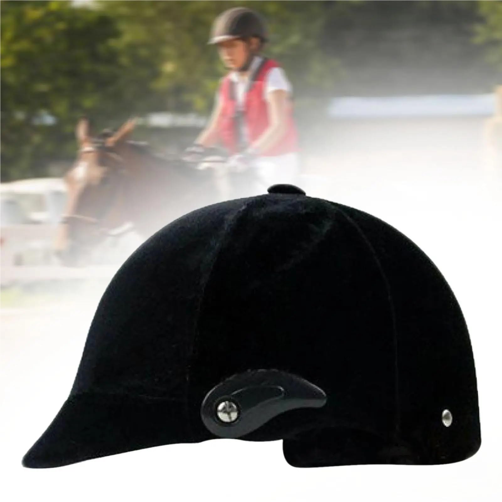 Casco da Equitazione Casco da equitazione regolabile, accessori for, attrezzatura comoda in flanella