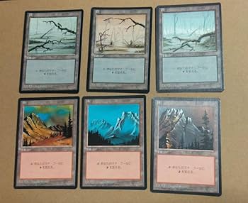 MTG 第四版黒枠基本土地 まとめ Amazon.co.jp: MTG 基本土地 第4版日本語 黒枠 15種類15枚コンプ