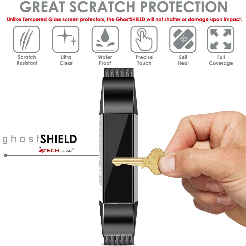 Fitbit Alta HR HD Clear Screen Protector – Anti-Scratch, Set Of 2