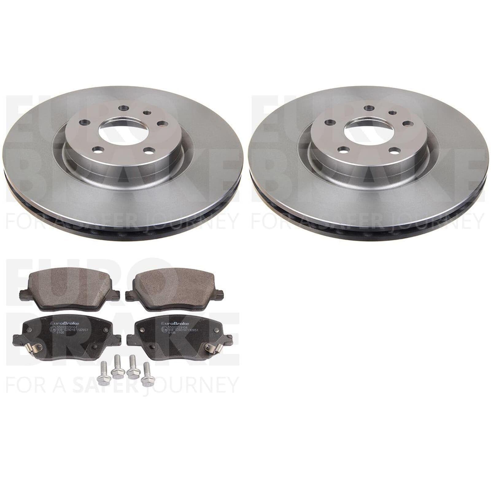 Eurobrake Bremsscheiben 284mm + Beläge vorne | 5815209925 + 55022223104 Kompatibel mit Tipo Kombi (356_, 357_),Tipo Schrägheck (356_, 357_),Tipo Stufenheck (356_, 357_)