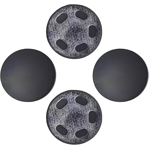 Laptop Rubber Feet Replacement Pads - Black