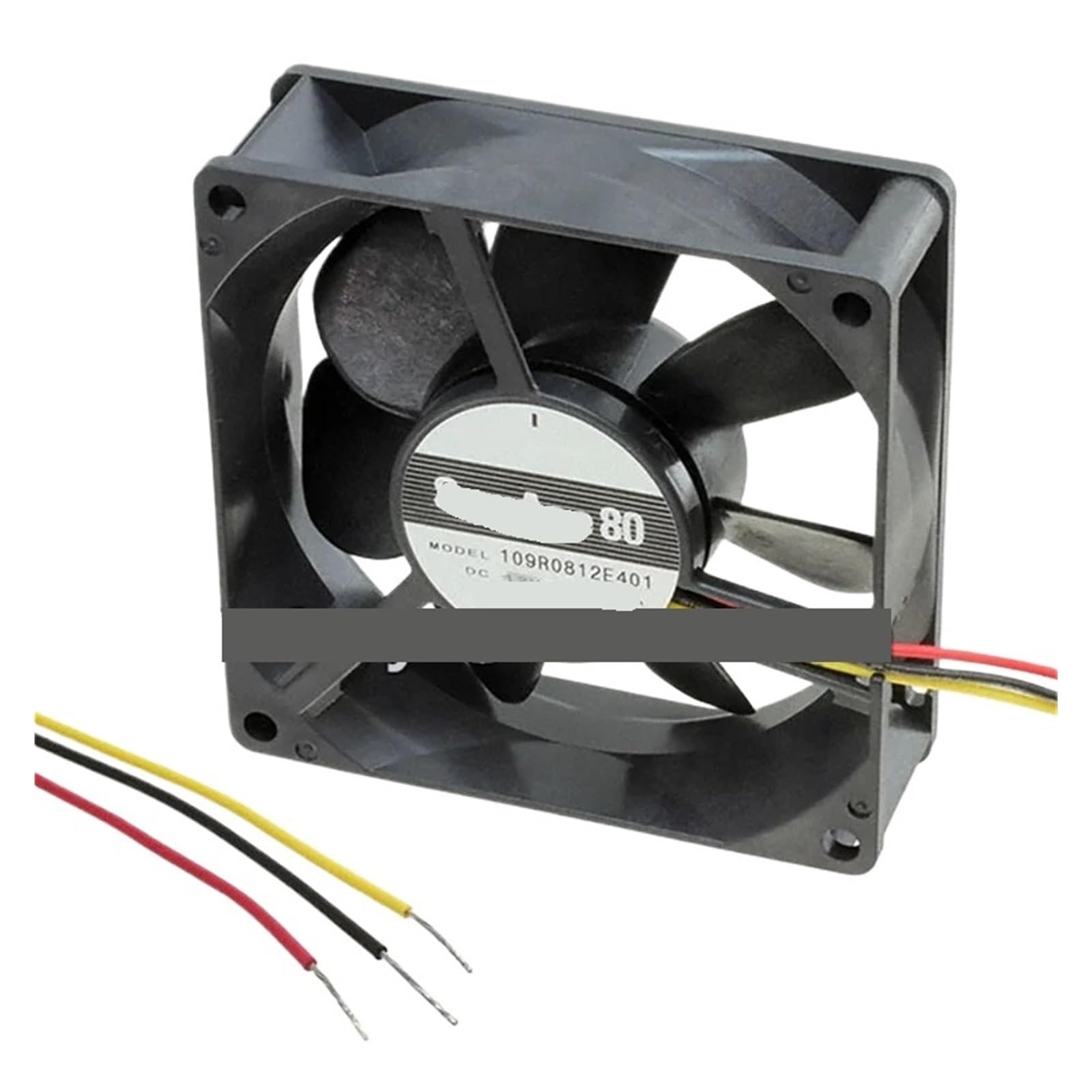 ZBWZXBDJ 109R0812E401 12VDC FAN 80X80X25mm 2.88W 3wire 3700RPM