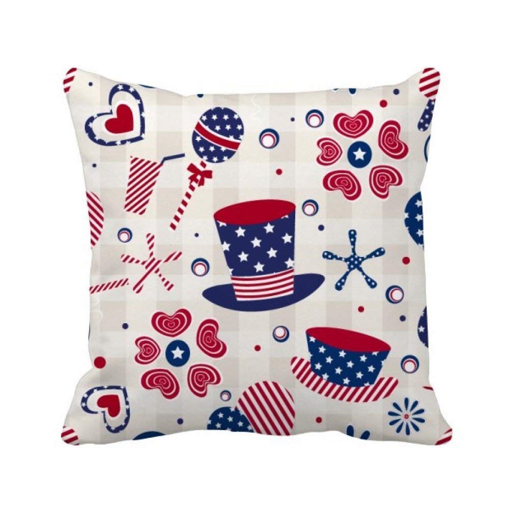 Couvre-lit USA Chapeau Boisson housse de coussin pour masquer vos vieux inserts de canapé