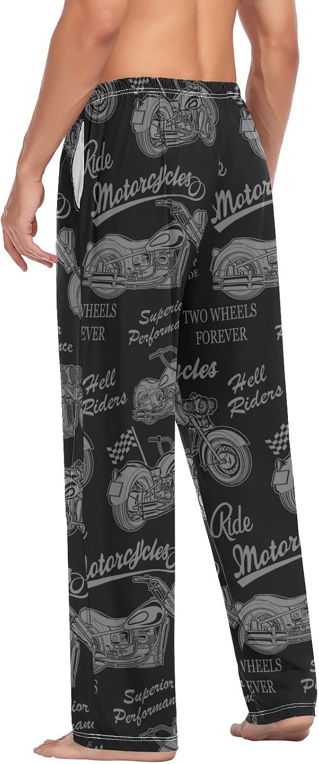 Funny Pajama Pants Mens Lounge Pants Super Soft Men Pajama Bottoms with Pockets Drawstring image 5