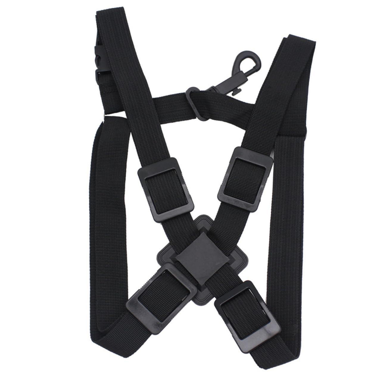 ibasenice 3pezzi Tracolla Per Sassofono Professionale Regolabile Con Gancio Antiscivolo Comfort e Stabilità Per Musicisti Design Ergonomico Per Dolori Spalle e Collo