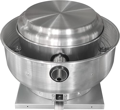 Miniatura 5 de Ventilador de escape con clasificación de grasa para campana de restaurante - Ventilador de escape centrífugo de accionamiento directo de alta