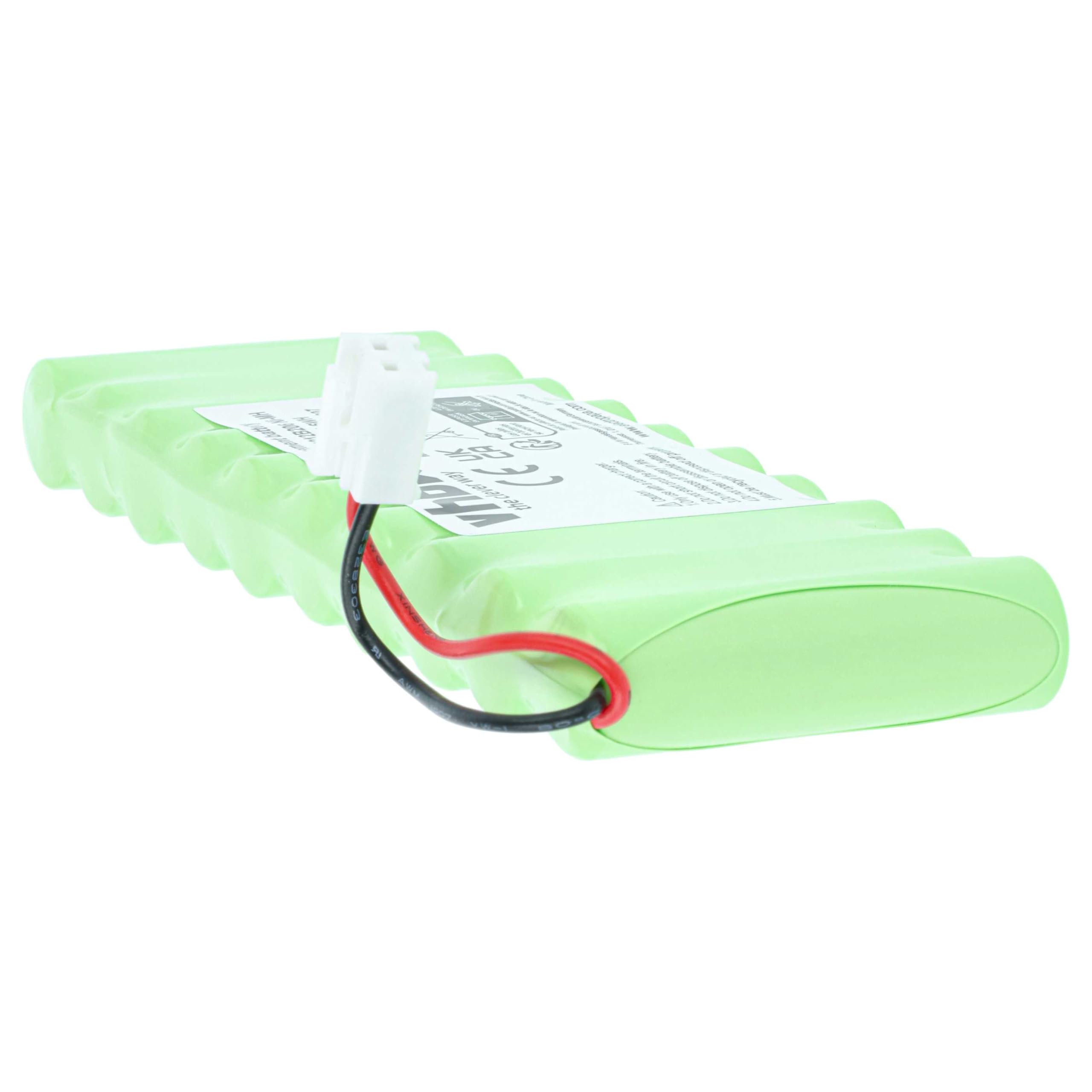 vhbw Batterie Compatible avec Roto ZRO RT SF | ZRO RT SF G3 motorisation de volet, porte, portail (1800mAh, 12V, NiMH)
