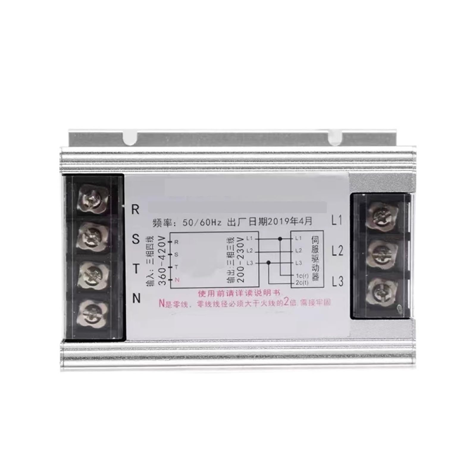 Transformateur 380V servomoteur triphasé 220V à régulation électronique - 5