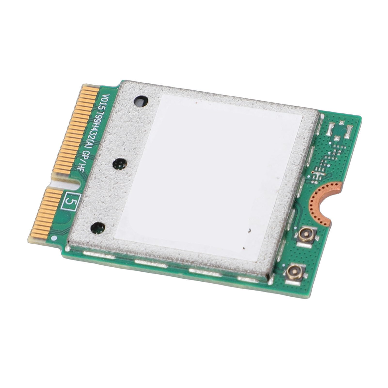 VBESTLIFE QCNCM865 Scheda di Rete Wireless WiFi 7, Interfaccia M.2 5,8 Gbps Tripla Banda 2,4 GHz 5 GHz 6, Modulazione QAM 4K, per Laptop PC Wins 11