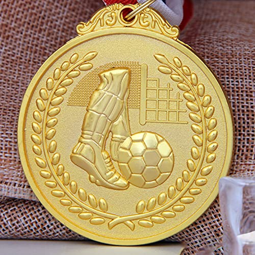 CTForest Pack of 11 Gold Plastic Medals for Children Gold Medal Metal - Image 2