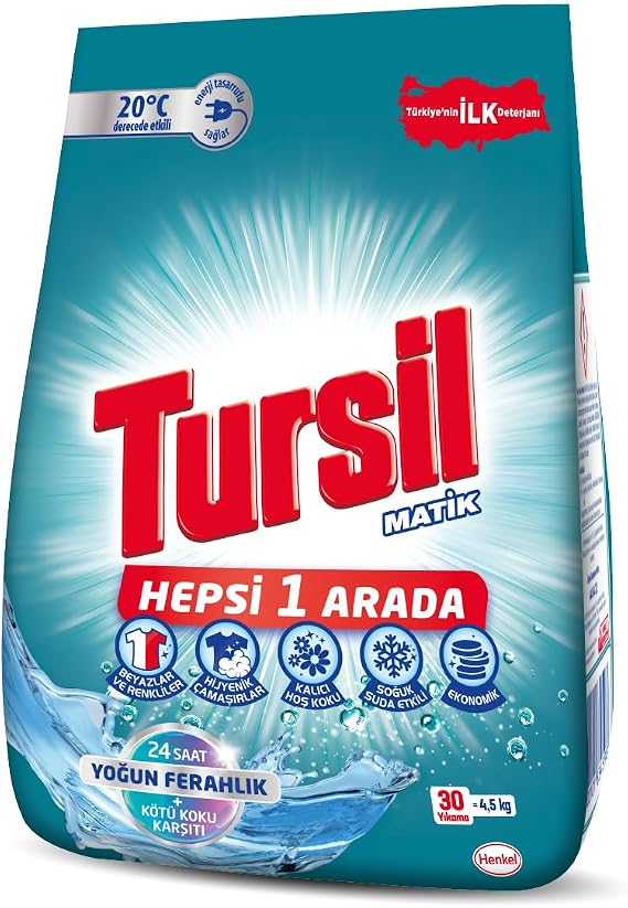 Tursil Intense Refreshment Powder Laundry Detergent 4.5 kg