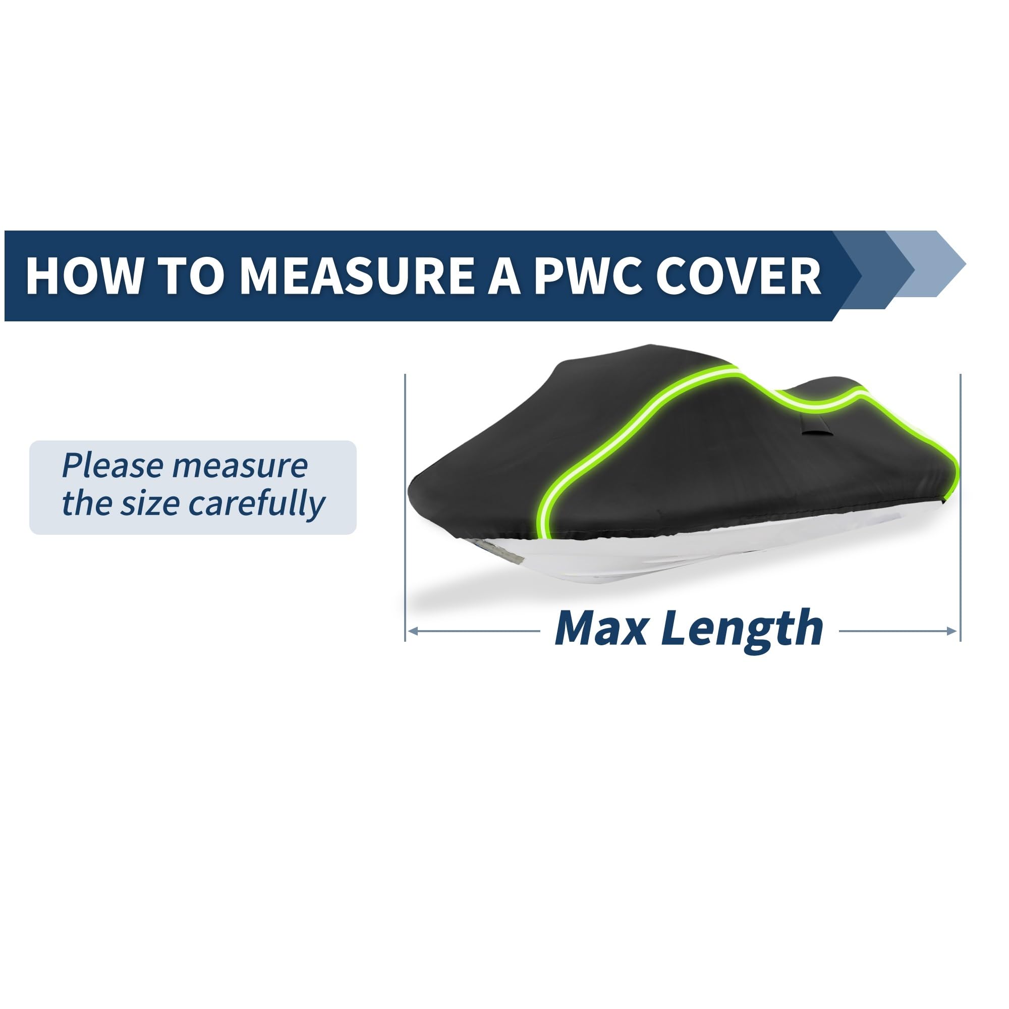 Funda para Moto Acuática para Sea Doo RXP-X RS 300 260 Apex Wake 170, Fabricada En Oxford 300D Resistente Al Agua Y A Los Rayos UV. Tela, Apta para Remolque