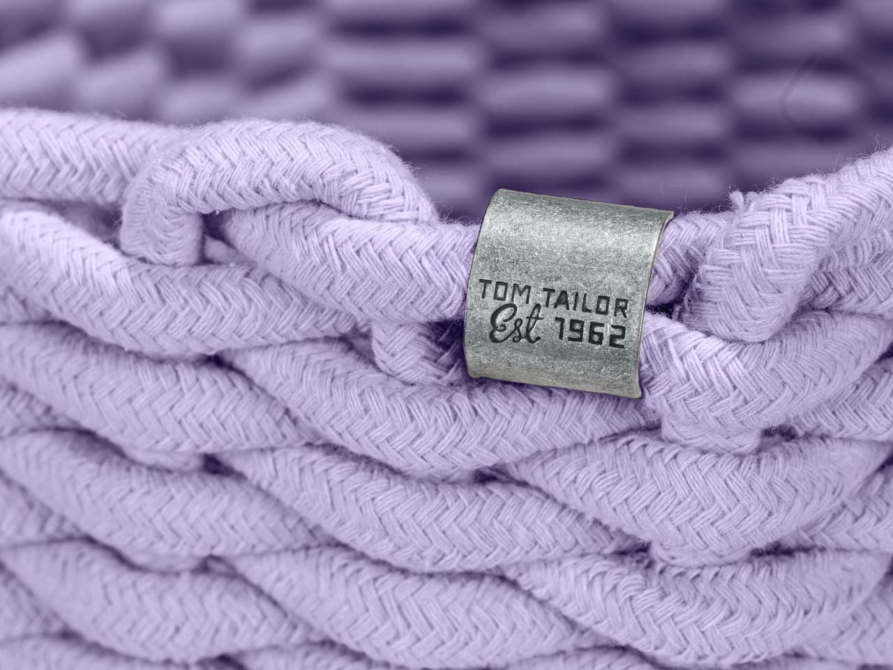 TOM TAILOR Aufbewahrungskorb-Set Lilac, 3 TLG. Größen S, M und L Lila - Flieder