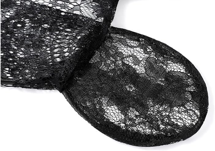 Sexy Lace Women Veil Black Rabbit Ear Headwear Masquerade Holiday Parties Hollowed Mask Girlfriend Halloween Cosplay - Image 7