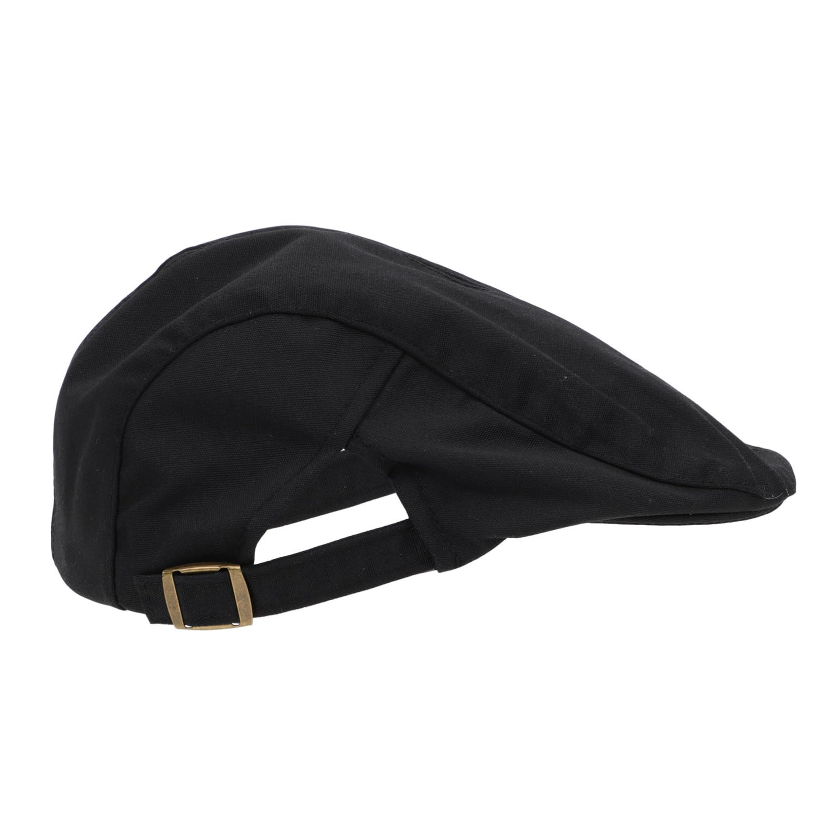 COLLBATH Chef Cabbie Hat Durable and Breathable Canvas Working Cap for Kitchen Restaurant and Outdoor Activities Professional Chef Hat for Men and Women Black