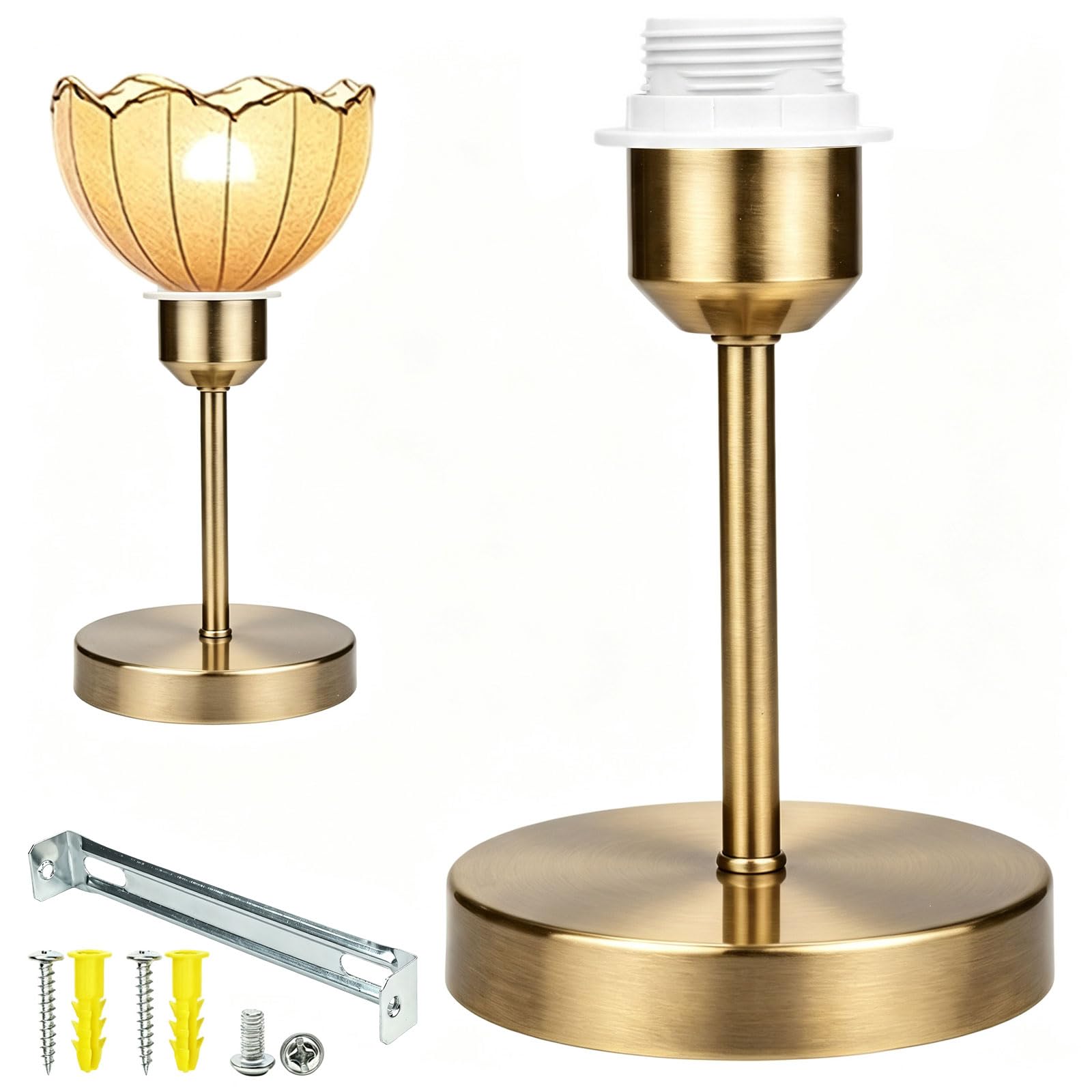 LIRONGTAGE Ceiling Pendant Light Fitting with E27 Screw Bulb Holder