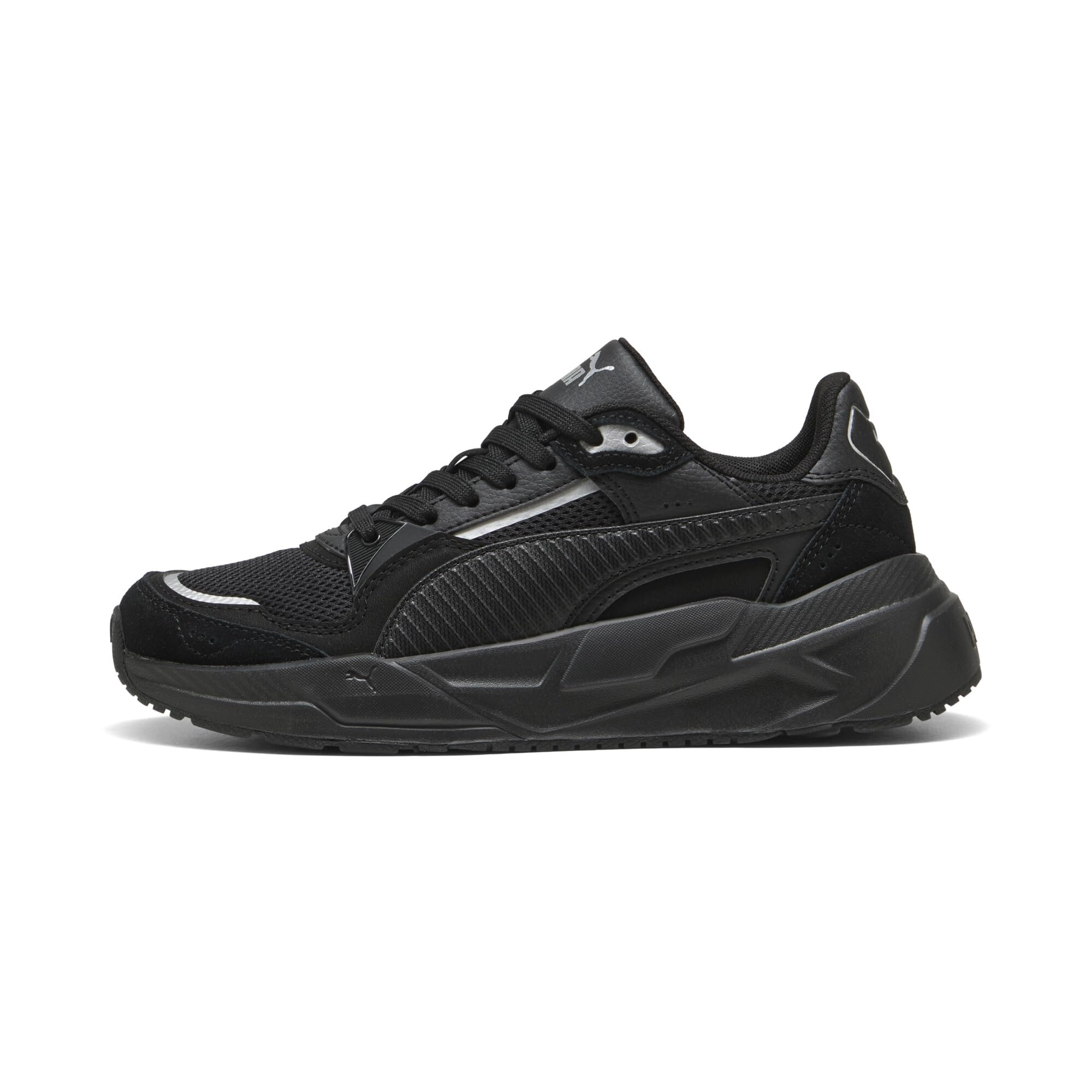 Puma  Kids ' Trinity Low-Top Trainers - Pmawht-Pmabl - 4 (36.5)