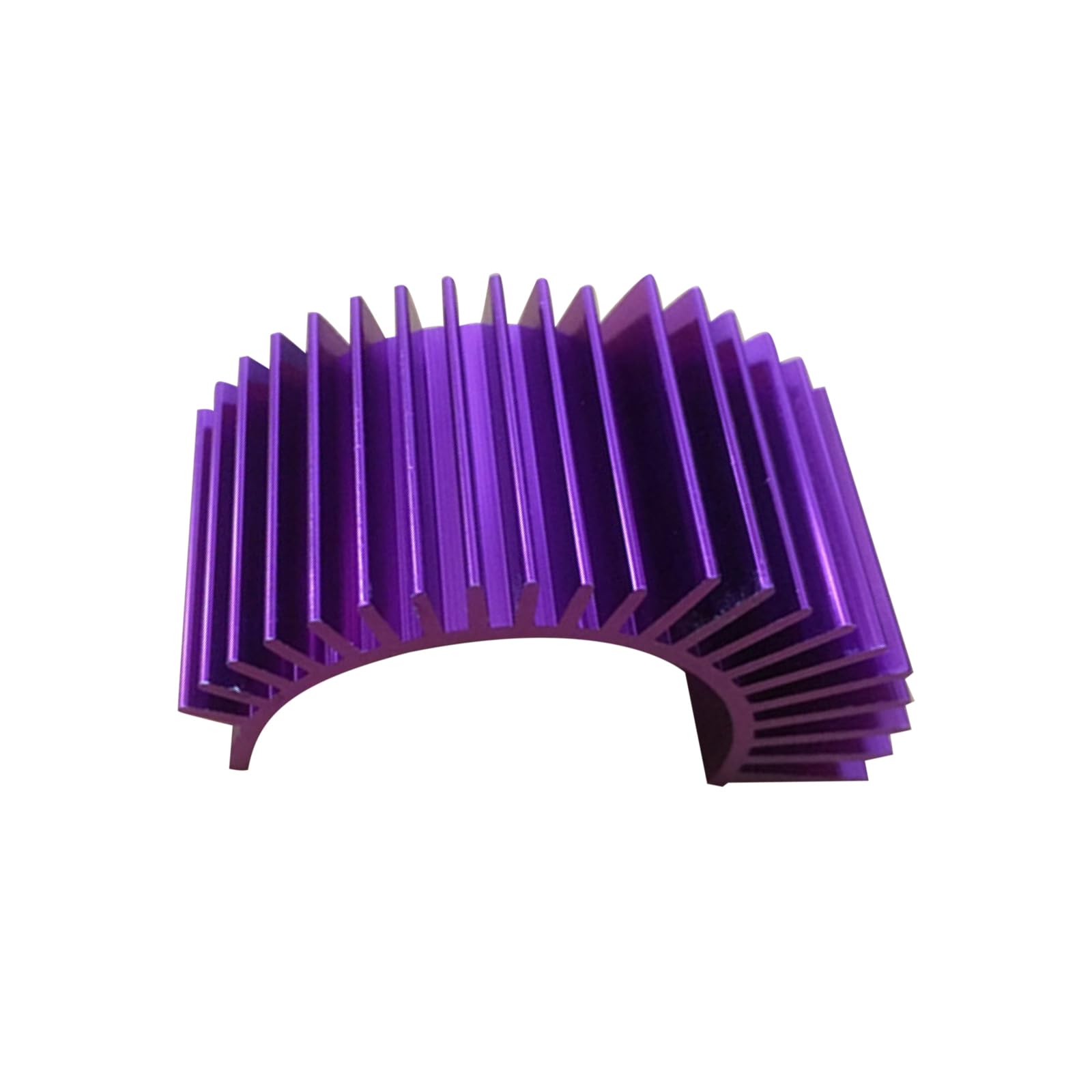 WANSUPYIN Purple Motor Cooling Heat Sink Heatsink Top Vented 540 545 550 for 1/10 RC Car Boat Accessories