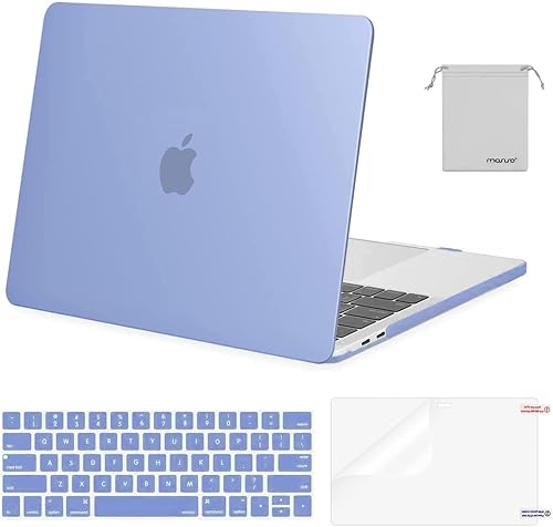 Vista 24 de MOSISO - Carcasa rígida de plástico, cubierta de teclado, protector de pantalla y bolsa de almacenamiento para MacBook Pro 13 pulgadas/33 cm