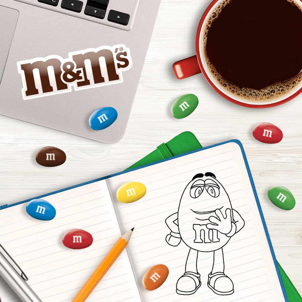 M&M'S Peanut Chocolate Candy 5.3-Ounce Bag (Pack of 12)