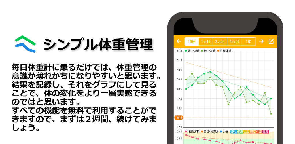 シンプル体重管理-Amazonアプリストアのアプリ