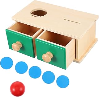 TOYANDONA Caixa Brinquedos De Aprendizagem Do Bebê Brinquedos Montessori De Madeira Brinquedos Montessori Materiais Forma Classificador Brinquedo Montessori Forma Classificador Brinquedos