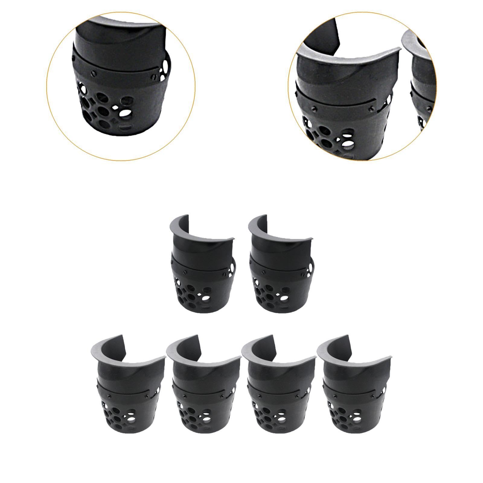 LOVIVER 6 Pezzi Biliardo Tavolo da Biliardo Tasca di Ricambio Accessori per Tavolo da Biliardo Borsa di Caduta Comodo e Resistente Contenitore per Palle da