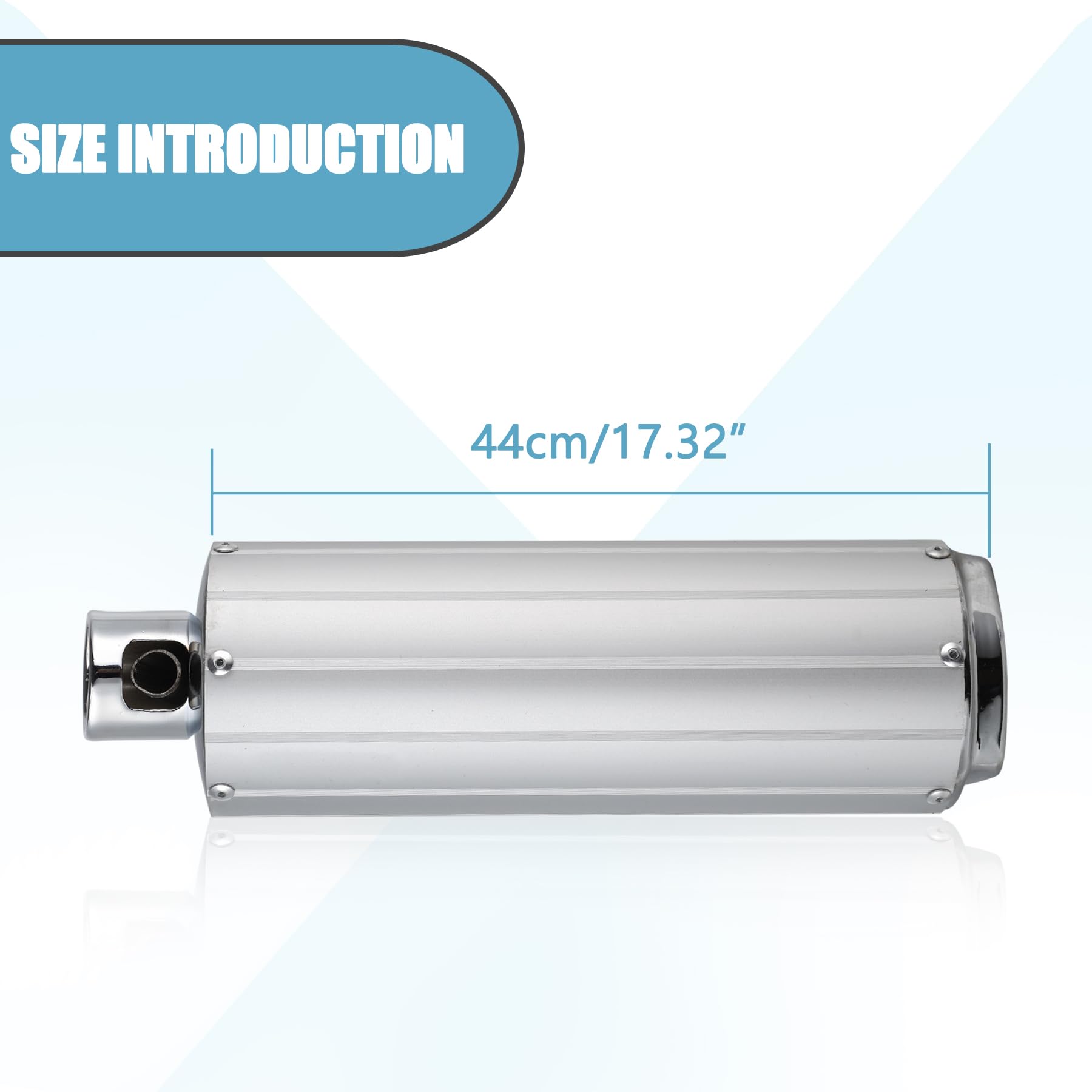 Amazon.com: Minho Motorcycle Exhaust Muffler Assembly in