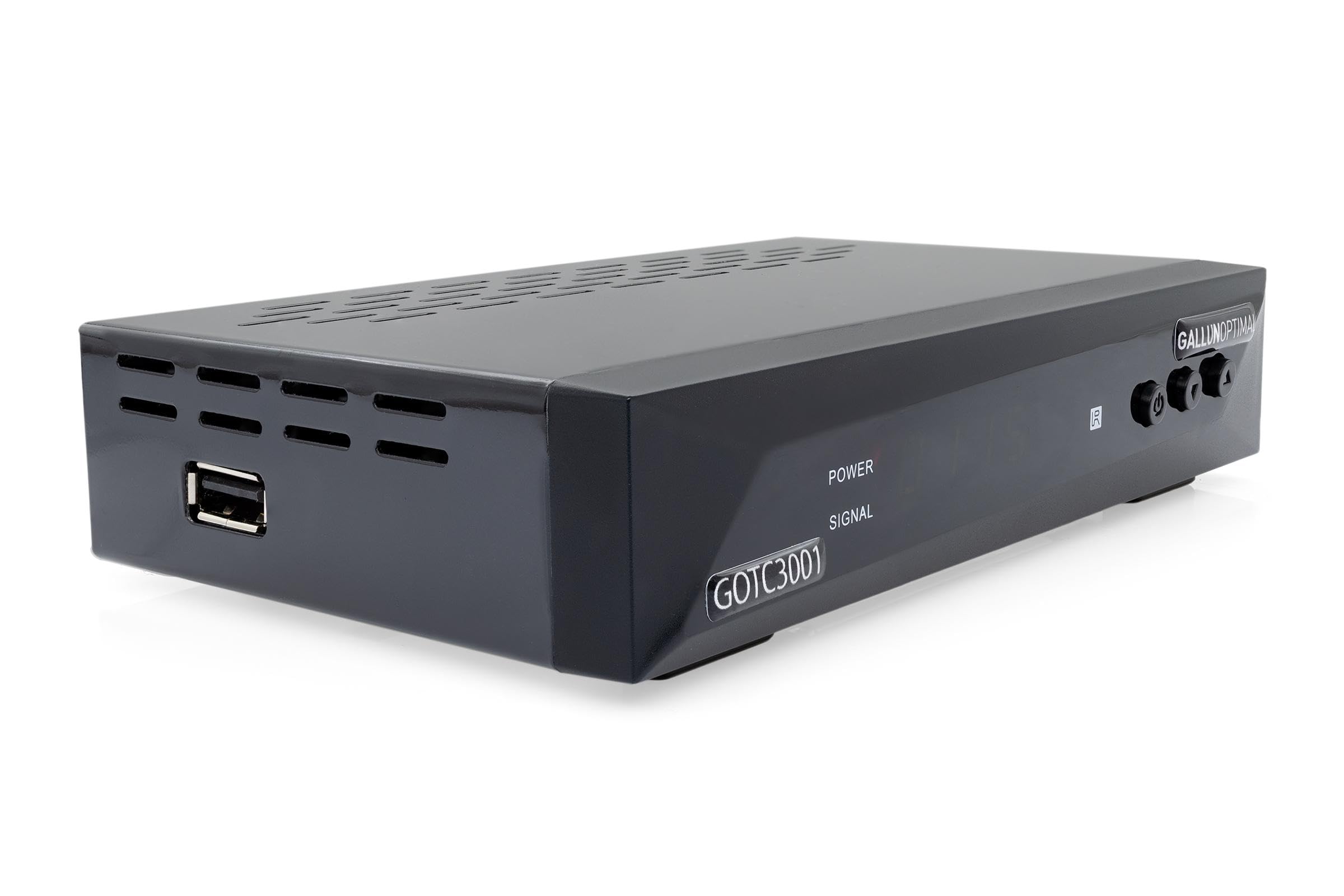 Combo-Receiver DVB-C & DVB-T2 H265 mit Auto Installation & Aufnahmefunktion geeignet für jeden Kabel-Anbieter UND dem Empfang von allen freien DVB-T2 Sender via Antenne, Standard Size