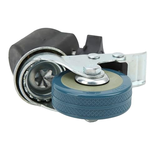 Miniatura 8 de Ruedas giratorias de 0.866 in para soportes de luces, trípodes de fotografía, juego de 3 piezas, ruedas giratorias con freno, para luces de