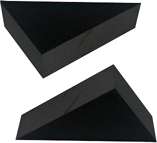 Squat Wedge- 2 Piece EVA Foam 20 Degree Incline Fitness Equipment | 9x6x3cm Calf Stretcher Slant Board | Calf Stretcher Slant Board With 20 Degree Incline For Feet Ankle Calf Leg Pilates Dance