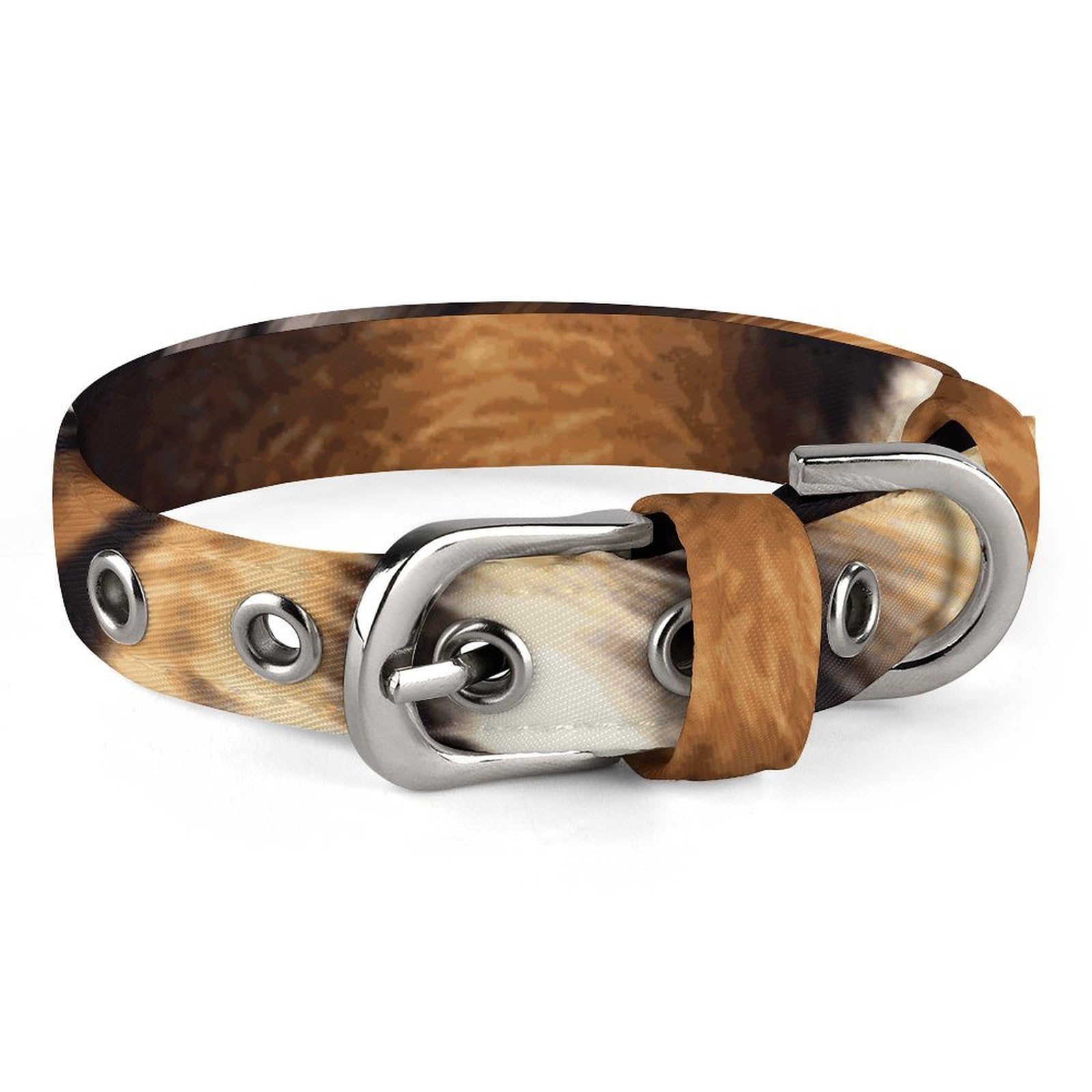 Collier personnalisé pour chat et chien en balade : le style sauvage du tigre du Bengale