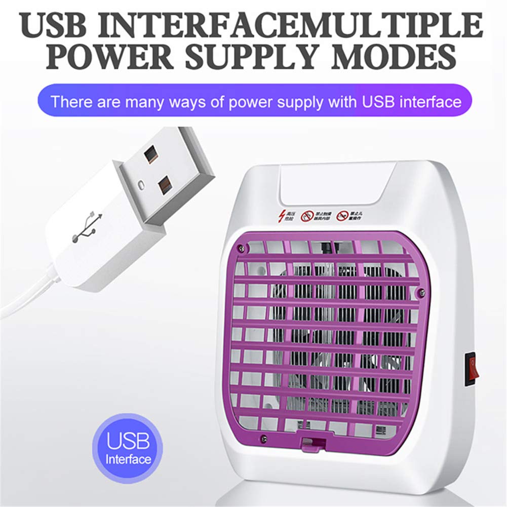 Lámpara desinfectante UV, filtro purificador de aire UVC portátil, luz de esterilización ultravioleta USB para hogar, cocina, gabinete de baño,Azul