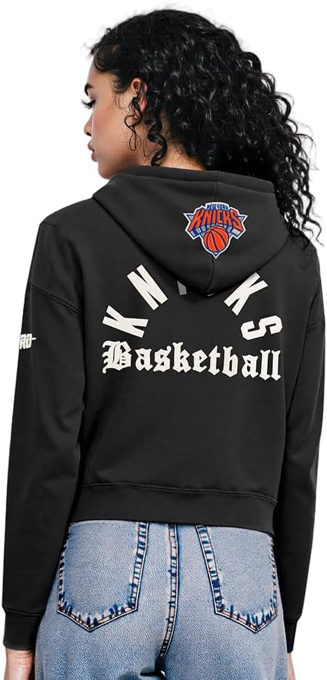 Pro Standard NBA womens Womens Nba Modern Originals Brushed Back French Terry Cropped Pullover Hoodie
