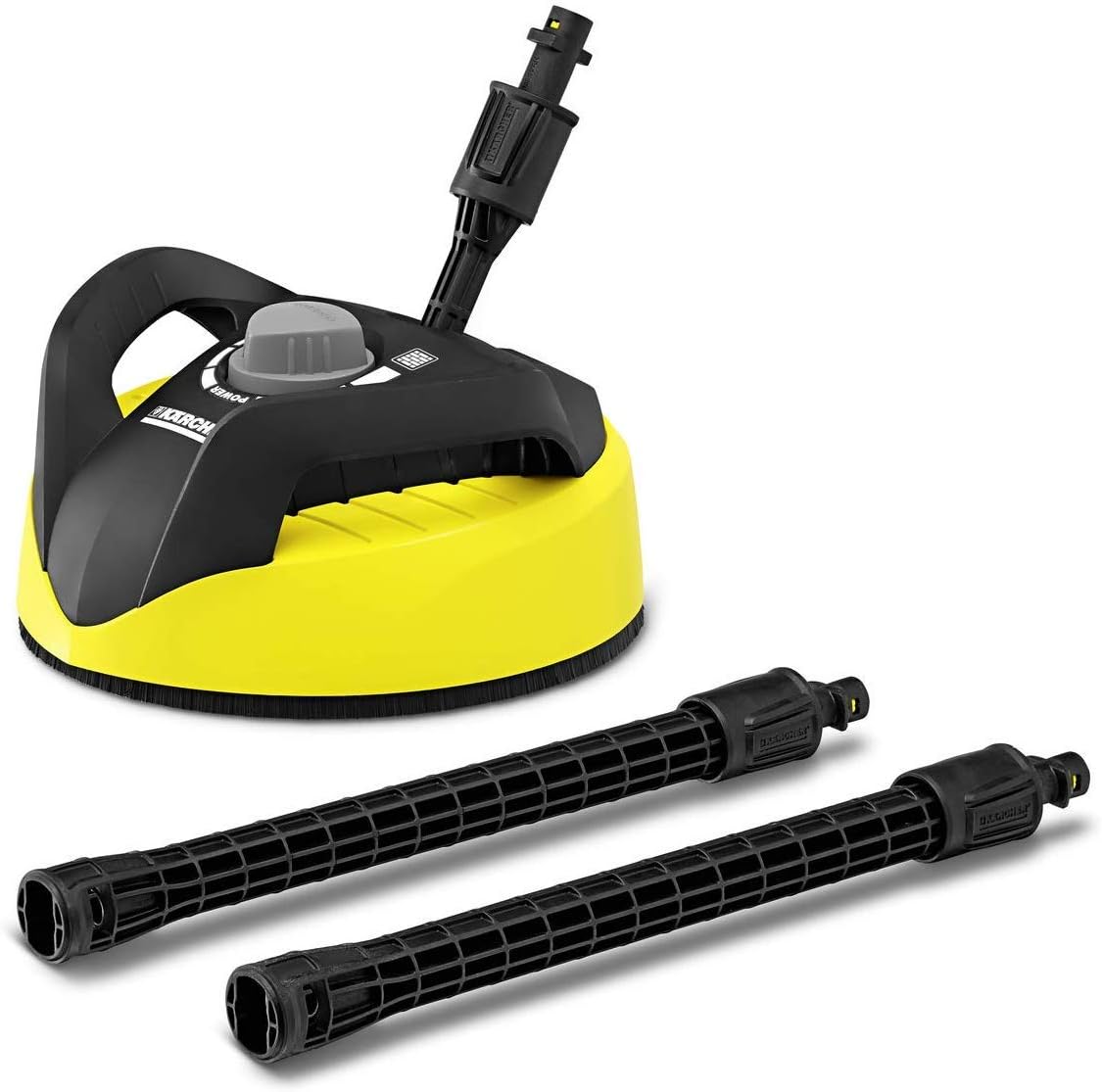 Karcher Patio Cleaner Attachment T350, Adjustable Pressure, Vertical Cleaning Handle, Compatible with Kärcher G 4.10 M & G 7.10M, 2321 PSI, 90 CM Hose