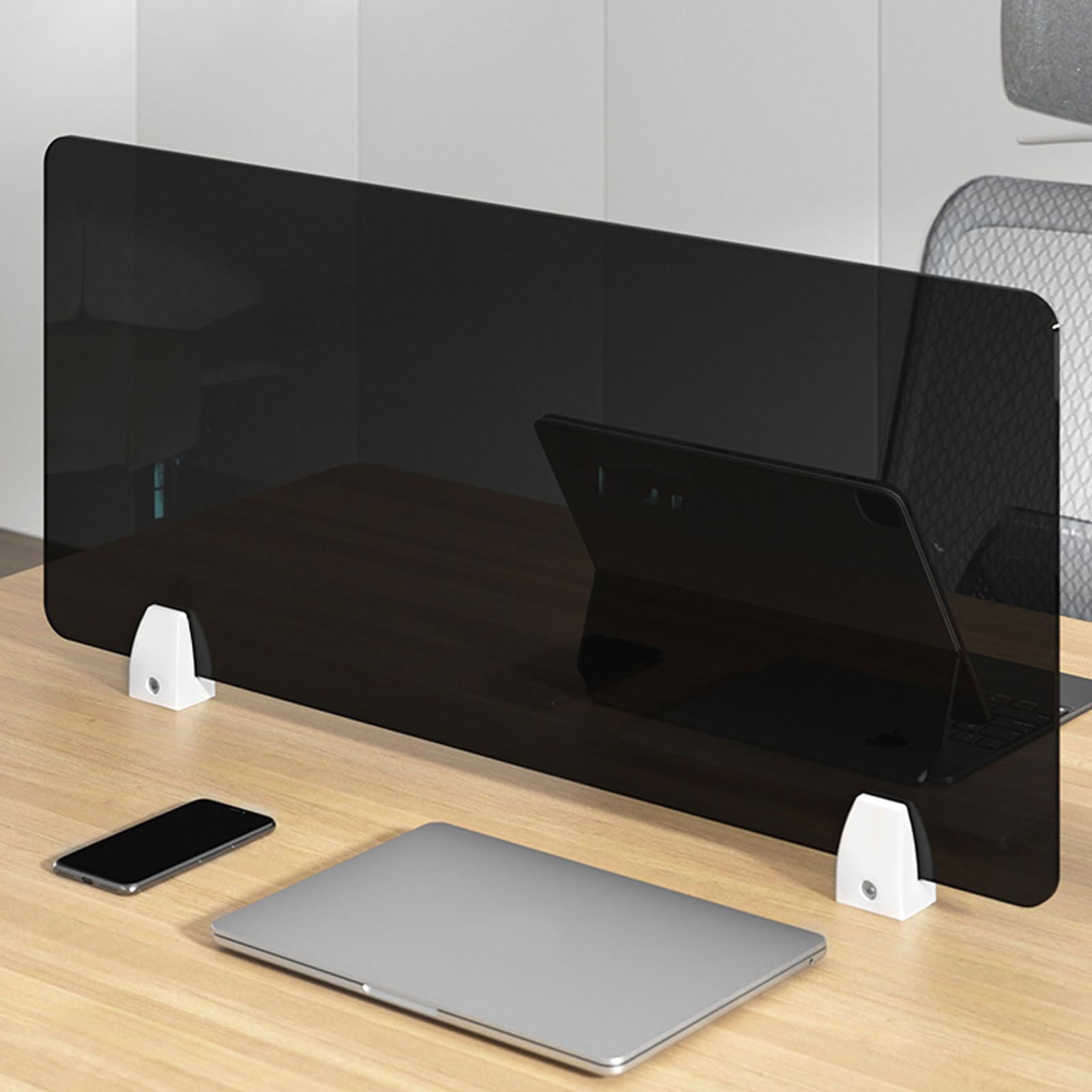 Cloison acoustique en acrylique – Séparateur de bureau, mur de réduction du bruit pour espaces de travail et studios, séparateur de bureau et de pièce, parfait pour l'intimité et la concentration