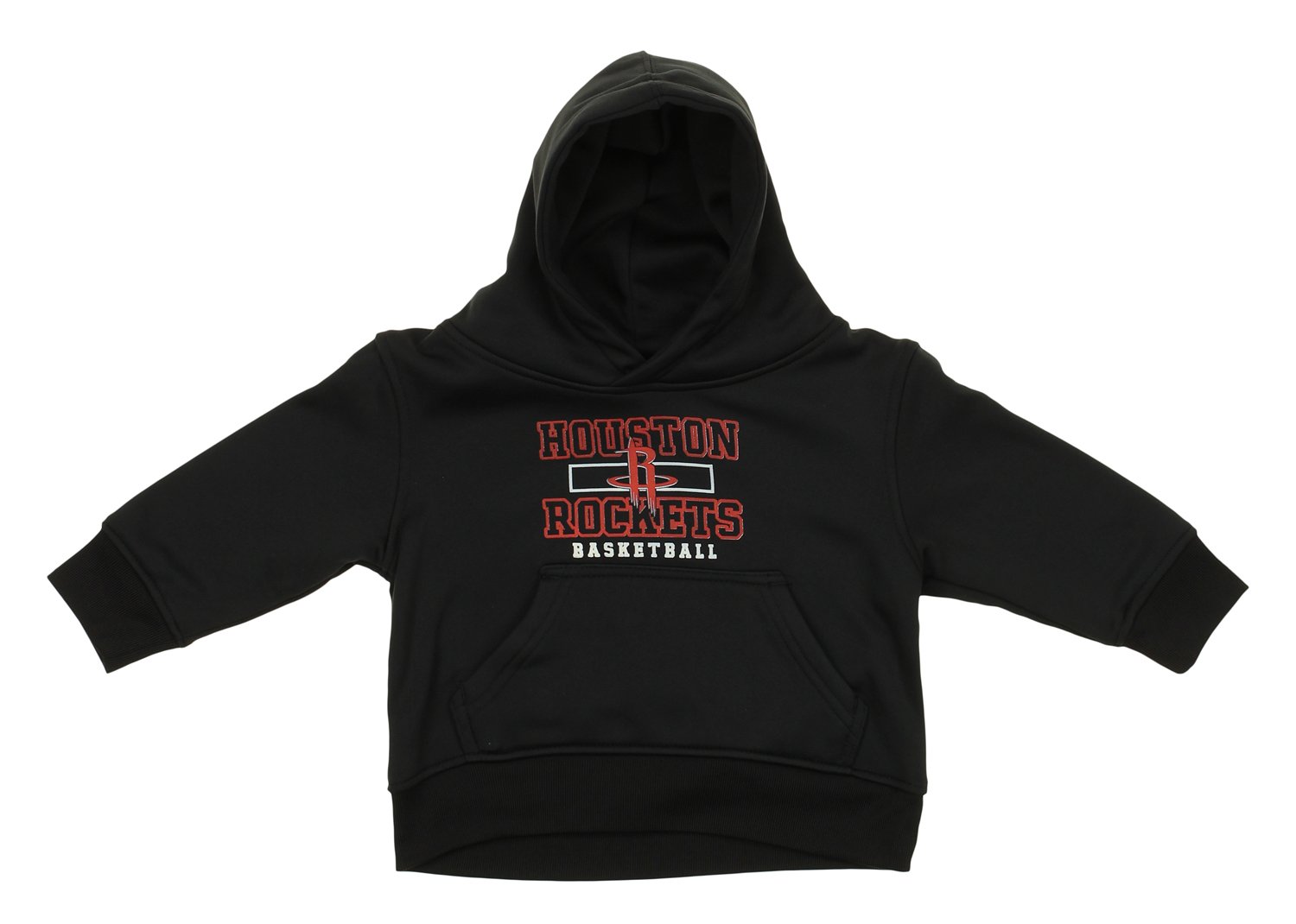 Outerstuff NBA Toddler's Houston Rockets Synthetic Fleece Hood, Black 4T