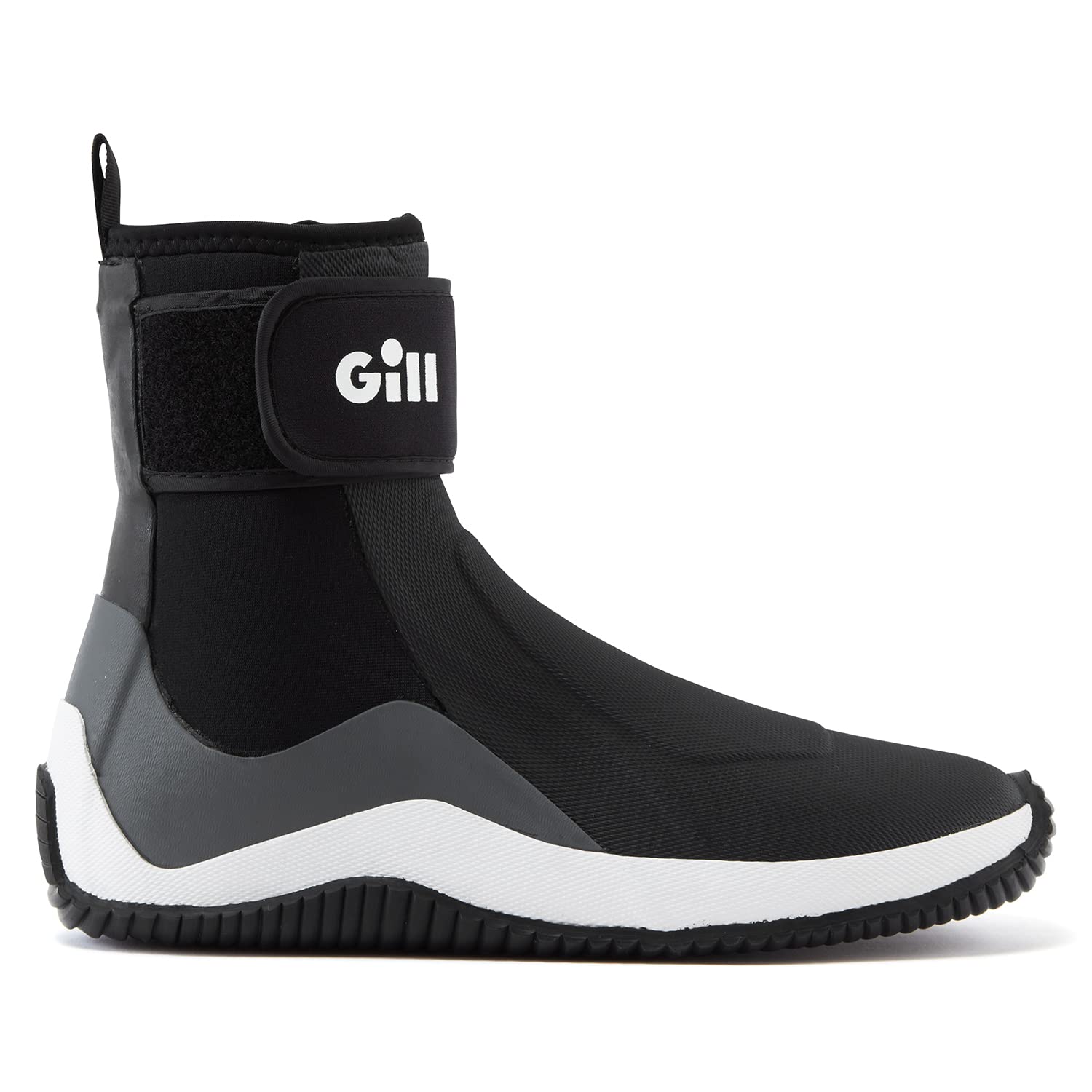 Gill Edge 4mm Neoprene Boots for All Water Sports, Dinghy Sailing, Paddle Sports, Paddleboarding and Surfing. Black