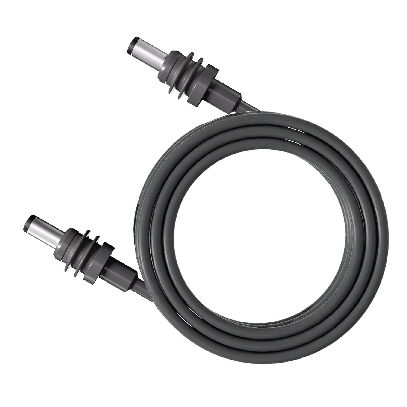 DC Power Extension Cable, 18AWG Wire Water Extended Length Seamless Connectivity Replaceable Copper Outdoor Cable 2-Pack for LED Strip CCTV Security Camera LED Display