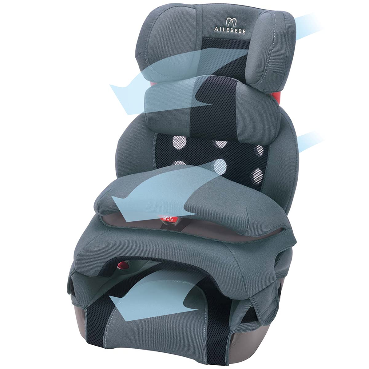 Amazon | エールベベ チャイルドシート 1歳から 使える シートベルト