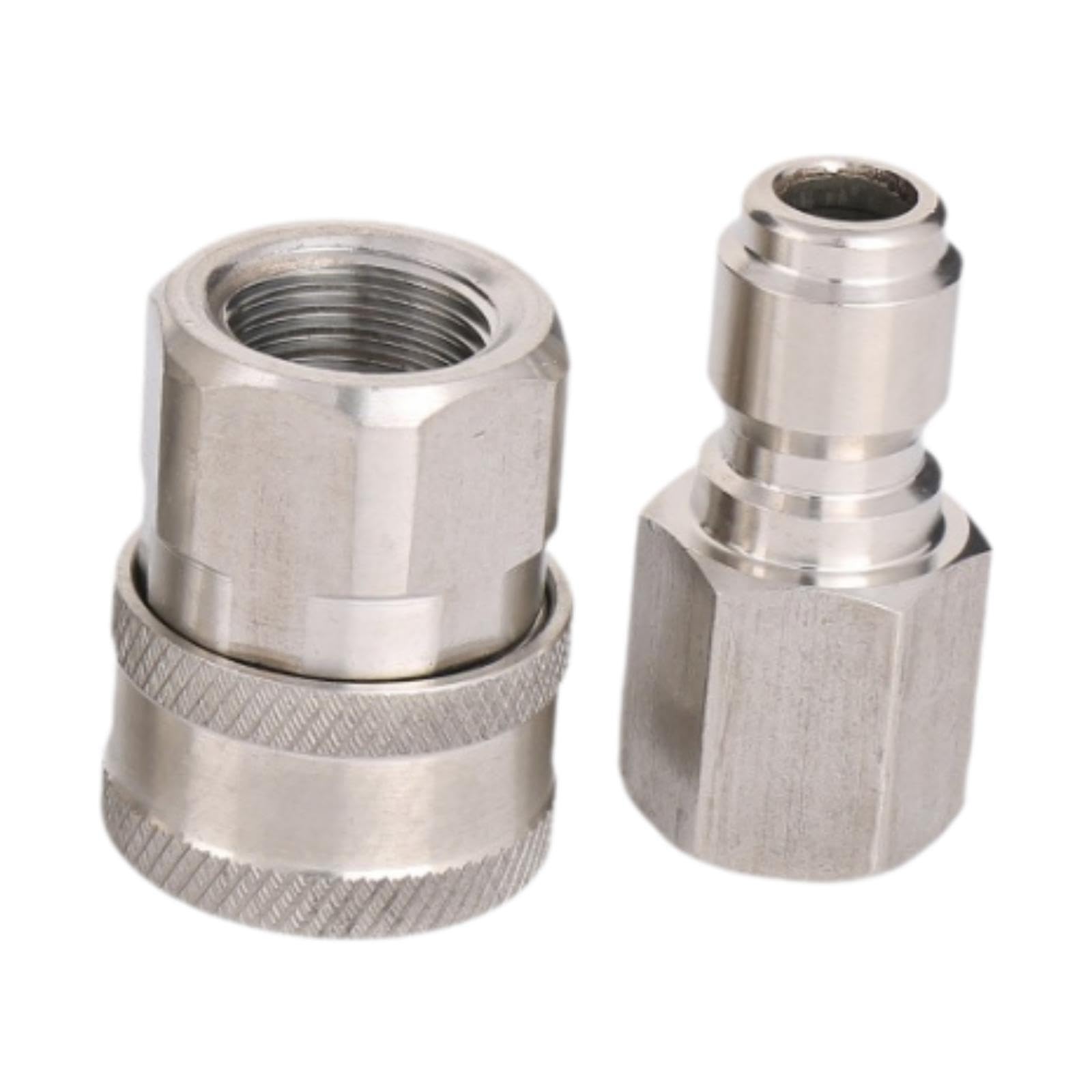 QIXCXAZ Pressure Washer Adapter Includes Sturdy 3/8 Inch Quick Connect Fittings for Easy Installation Without Tools Required 3/8 Inch Quick Connect Fittings