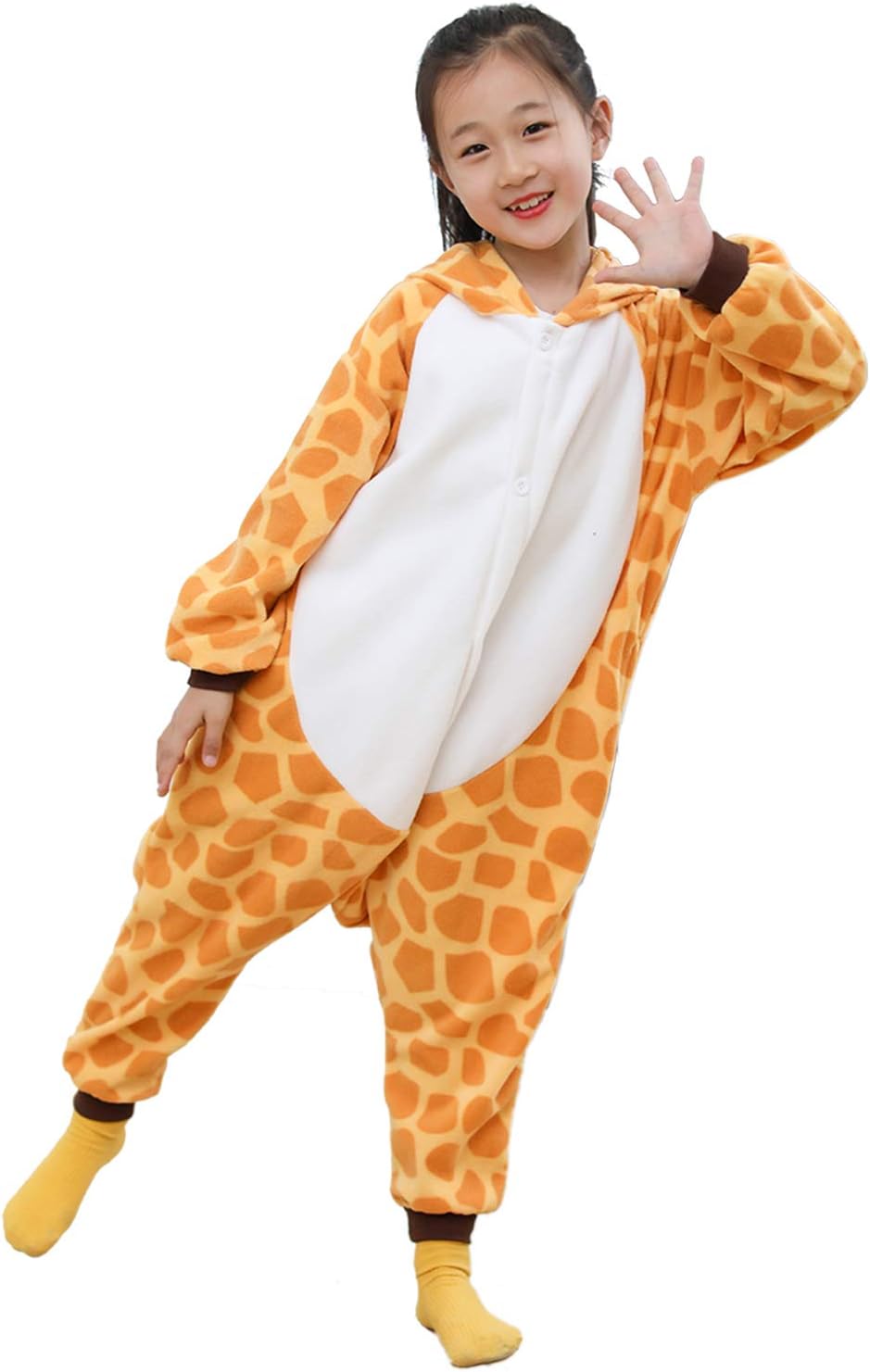 Kids Animal Onesie Pajamas Cosplay Costume Halloween Sleepwear - Image 2