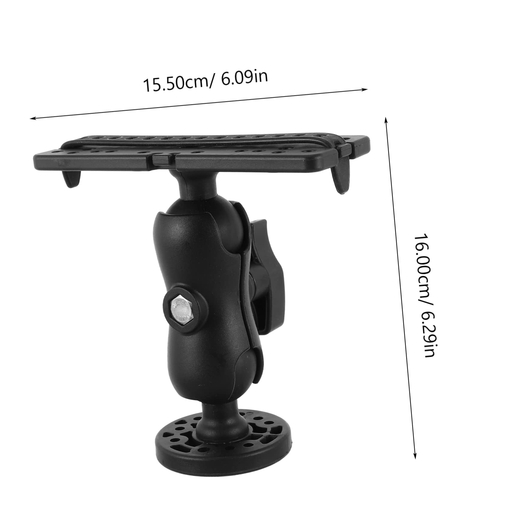 KONTONTY 1 Set Rotated Mount for Tablets Multifunctional Fish Holder for Navigation Durable and Lightweight Material Easy Installation for Kayak and Boat Use